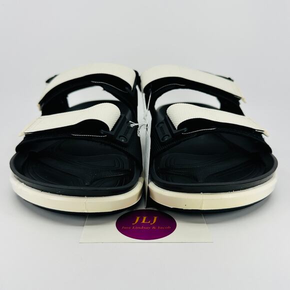 Birkenstock Men\'s Tatacoa Futura Black/White Birko-Flor Sandals Size 44 / 11 US main image 7